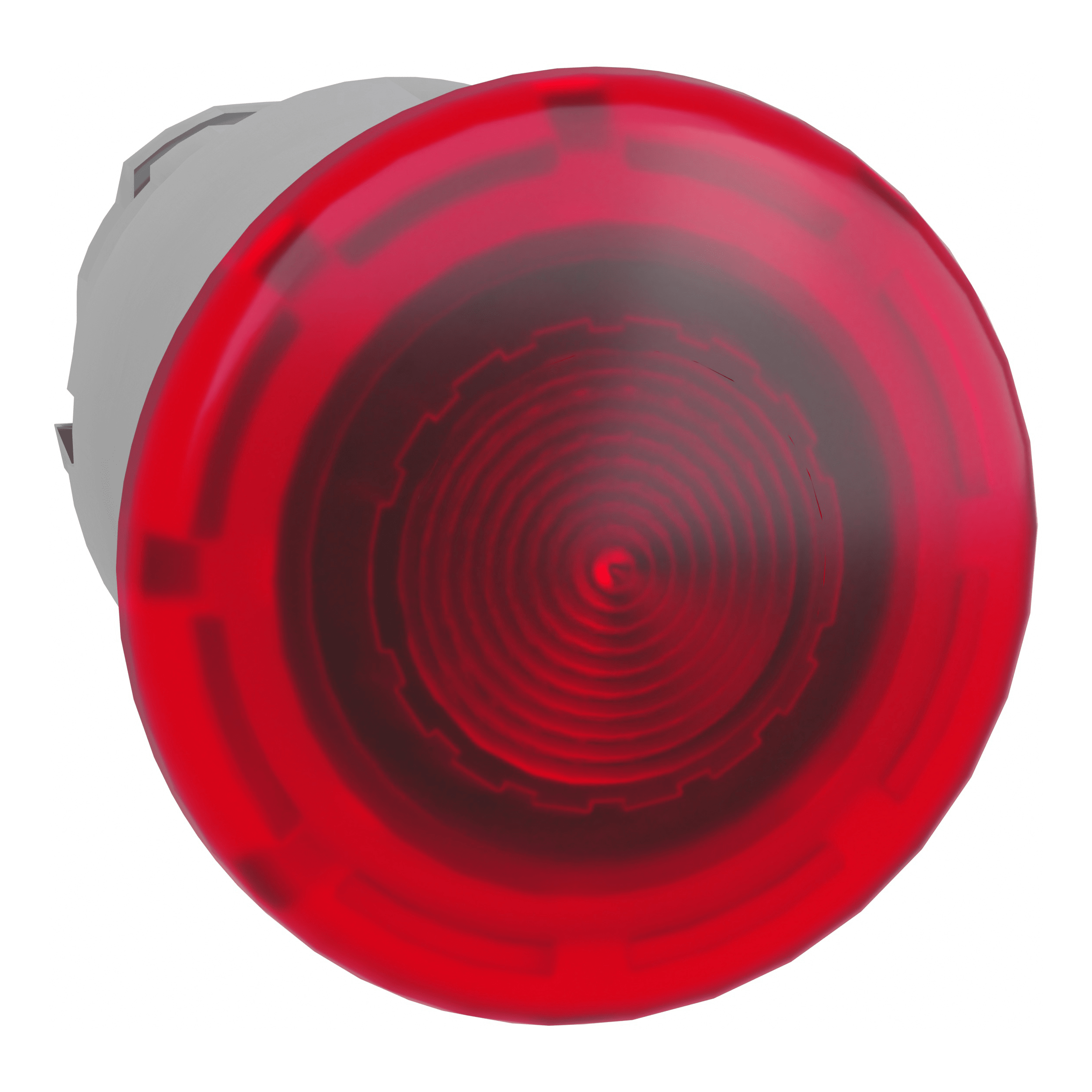 SCHNEIDER ELECTRIC - Testa pulsante luminoso Ø40 Ø22 - rosso- per LED universale