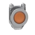 SCHNEIDER ELECTRIC - Testa pulsante giallo filopannello per inserimento etichette- per LED universale- Ø30