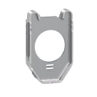 SCHNEIDER ELECTRIC - Adattatore pulsante filopannello, Harmony XB4, metallo, 30mm