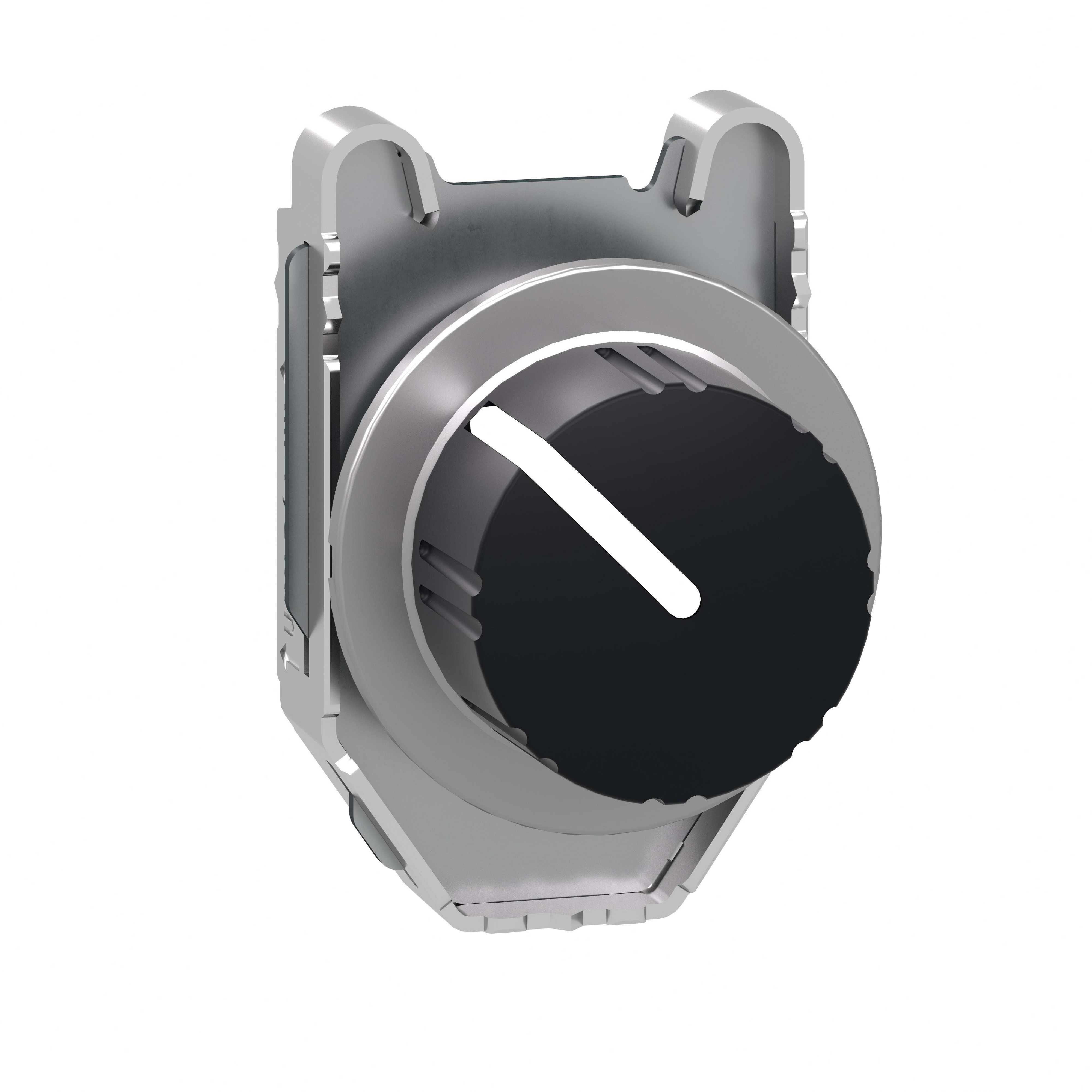 SCHNEIDER ELECTRIC - Testa selettore a manopola filopannello 2 posizioni fisse ZB4FD29