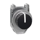 SCHNEIDER ELECTRIC - Testa selettore a manopola Harmony XB4,filopannello 3 posizioni rit. da sinistra al centro,30mm, metallo ZB4FD79