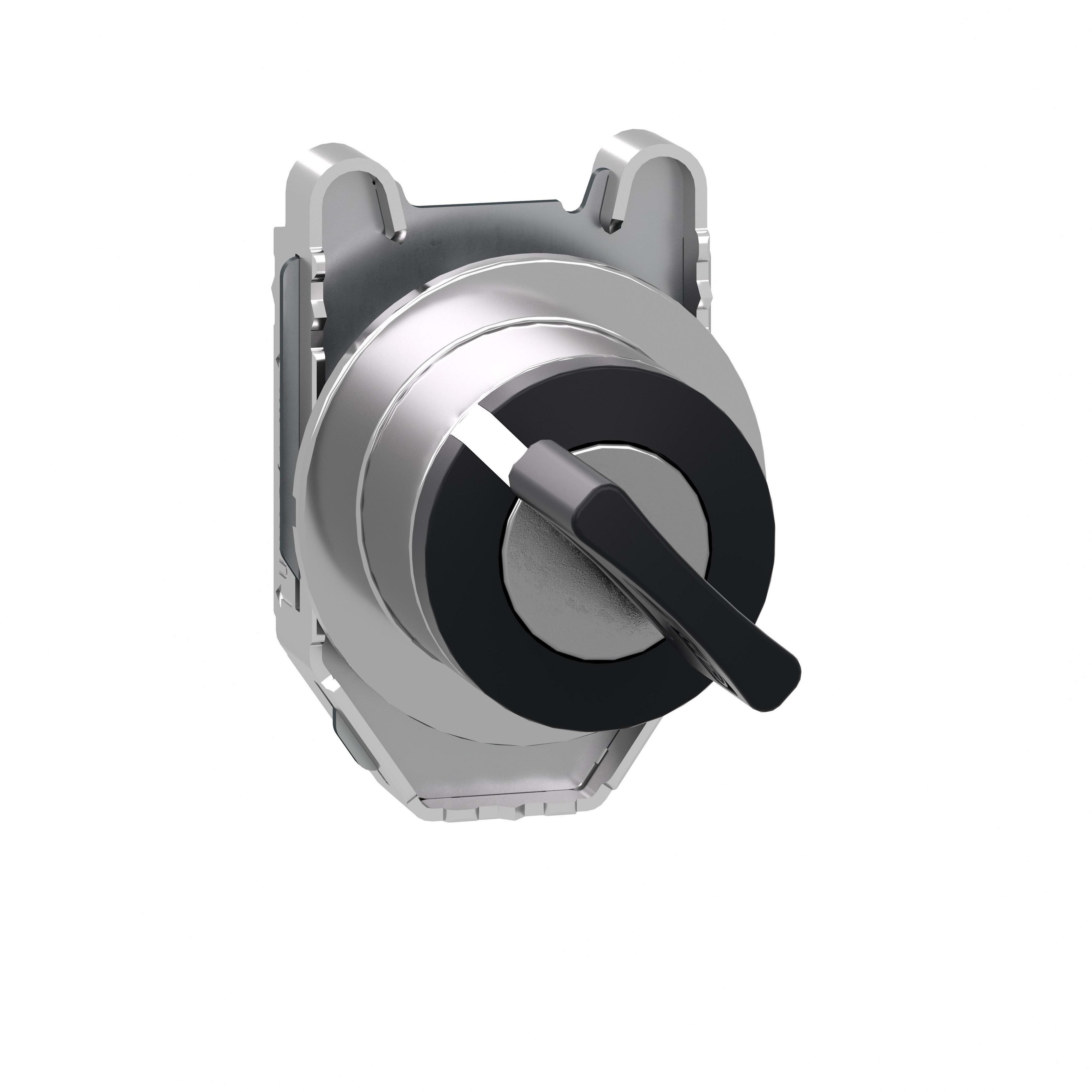 SCHNEIDER ELECTRIC - Testa selettore a chiave 455 filopannello 2 posizioni con ritorno ZB4FG6