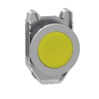 SCHNEIDER ELECTRIC - Testa pulsante giallo filopannello ad aggancio passo-passo