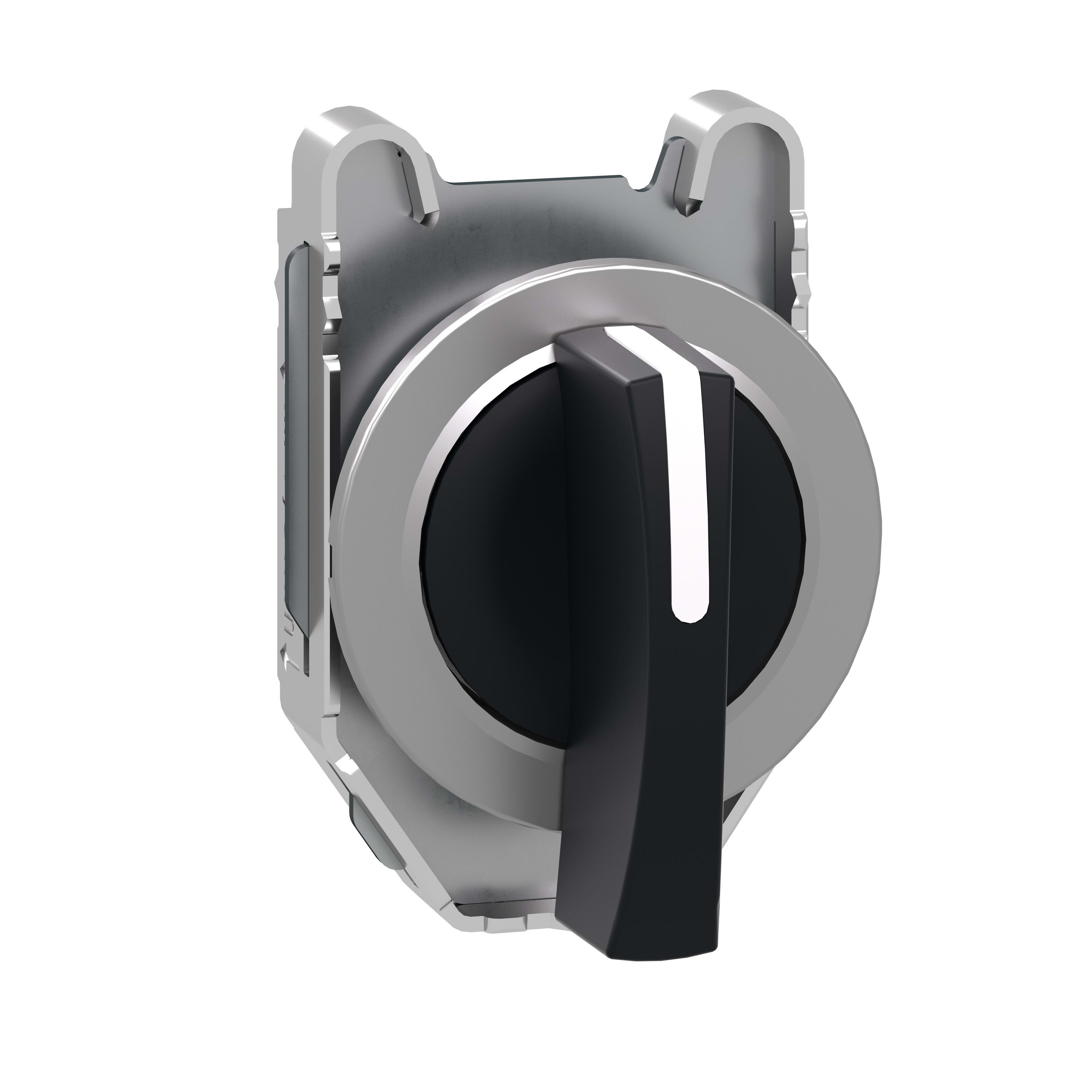 SCHNEIDER ELECTRIC - Testa selettore leva lunga filopannello 3 posizioni fisse ZB4FJ3