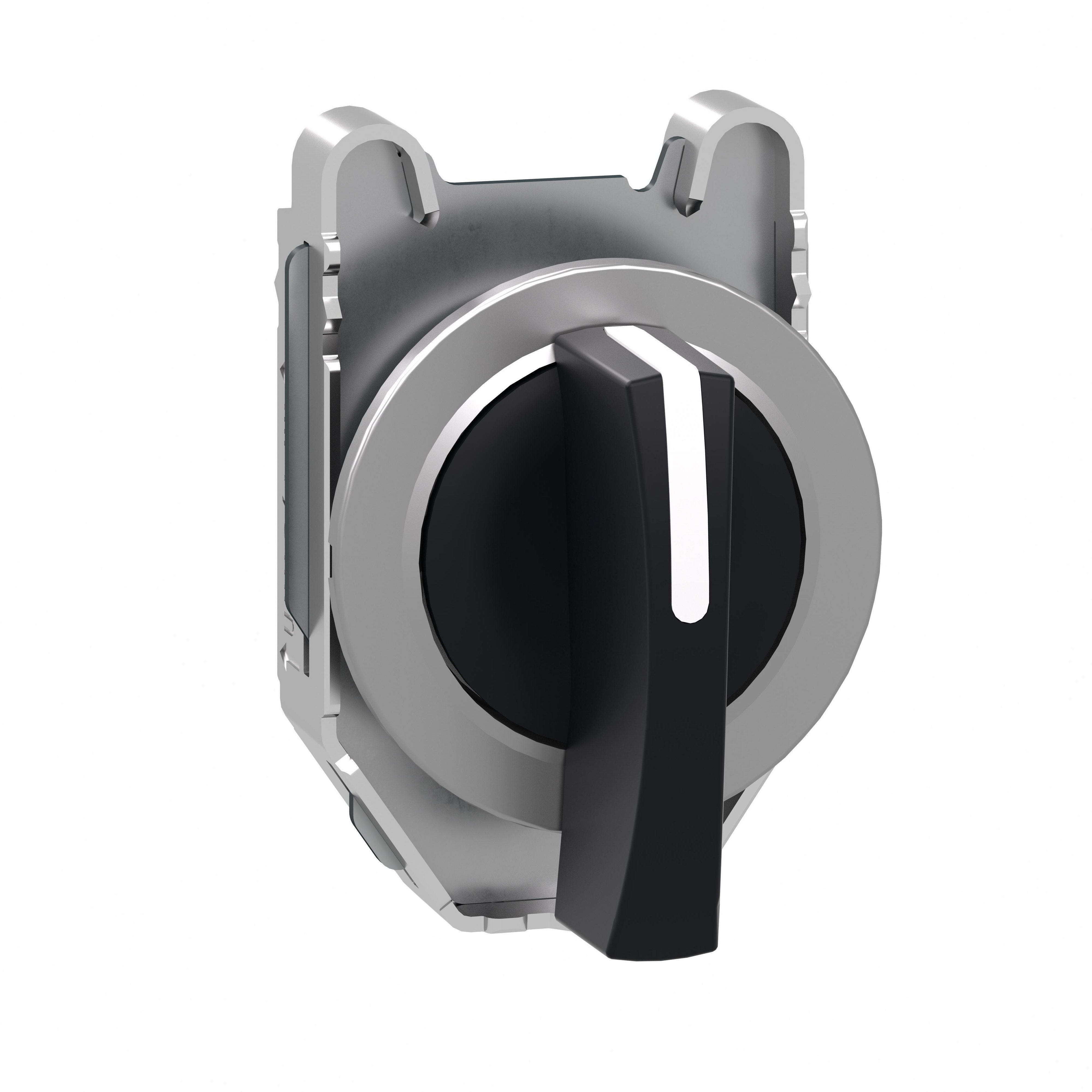 SCHNEIDER ELECTRIC - Testa selettore leva lunga filopannello 3 pos. - ritorno da sinistra al centro, Harmony XB4,30mm, metallo ZB4FJ7