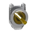 SCHNEIDER ELECTRIC - Testa selettore luminoso giallo filopannello 2 posizioni fisse- per LED universale- Ø30 ZB4FK1283
