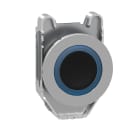 SCHNEIDER ELECTRIC - Testa pulsante con anello luminoso blu filopannello- per LED universale- Ø30