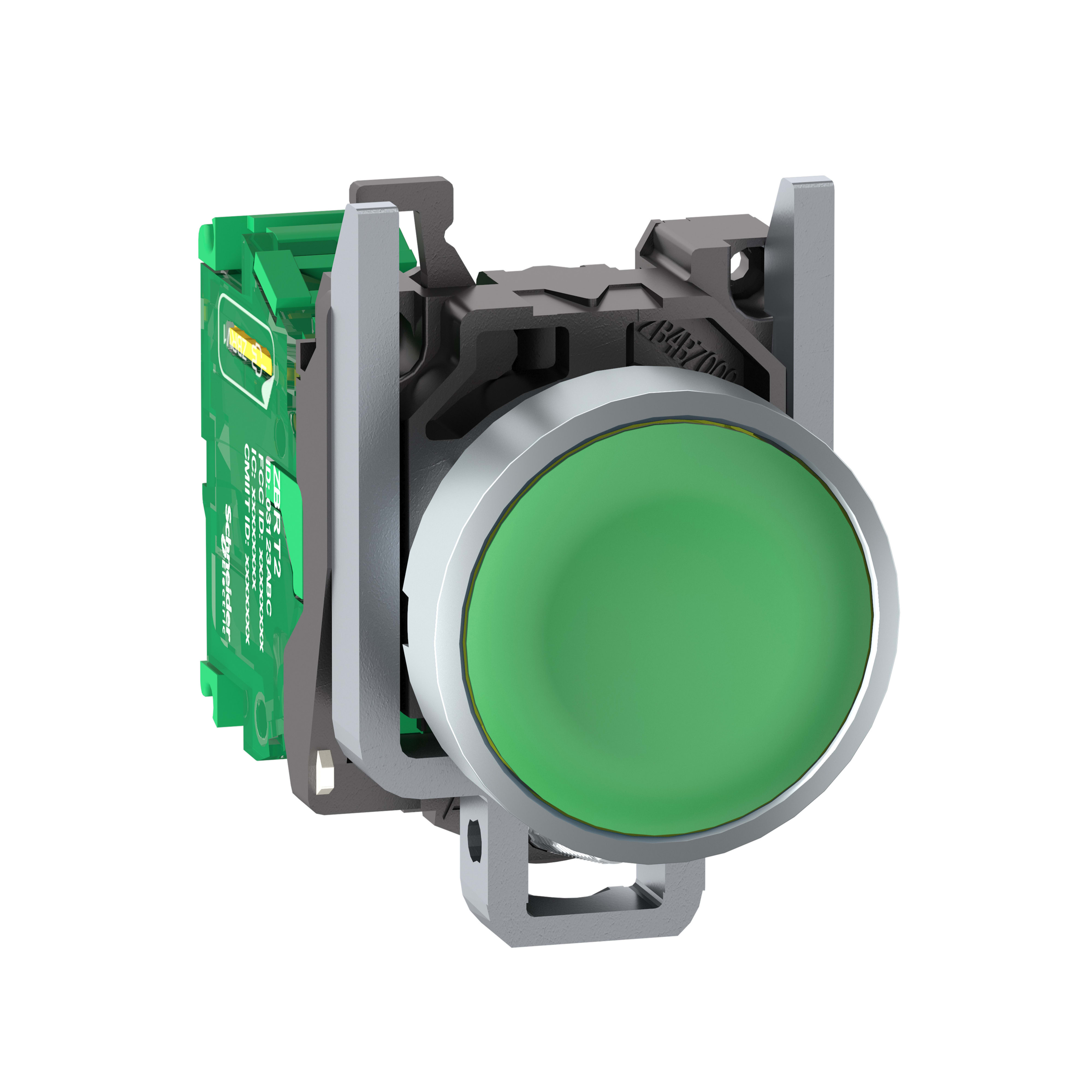 SCHNEIDER ELECTRIC - Pulsante trasmettitore Ø22mm - in metallo - verde