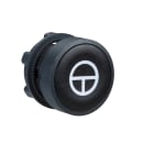 SCHNEIDER ELECTRIC - Testa pulsante Ø22 - ad impulso - nera - filoghiera - t ZB5AA245