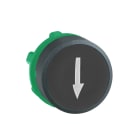 SCHNEIDER ELECTRIC - Testa pulsante Ø22 - ad impulso - nera - filoghiera - freccia su