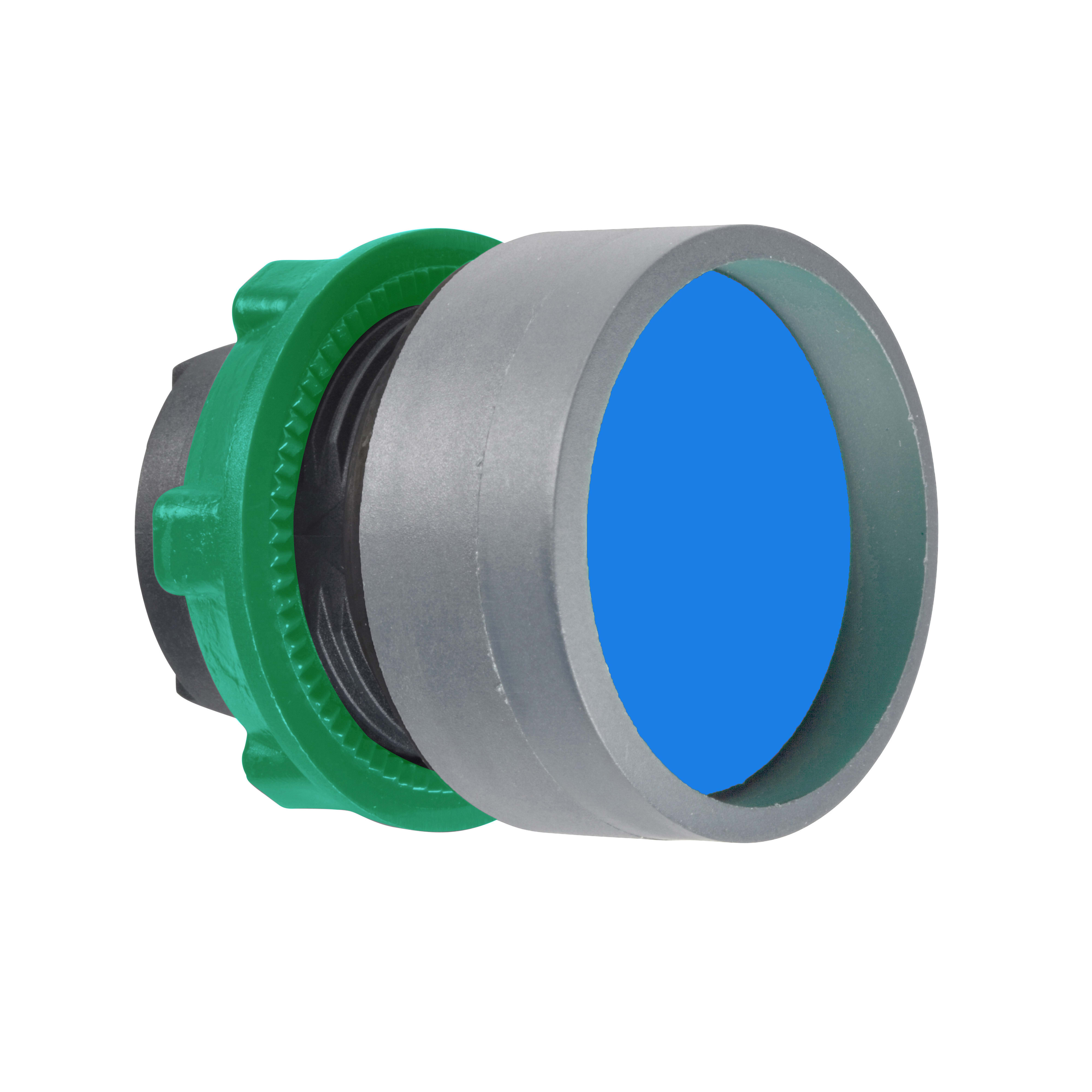 SCHNEIDER ELECTRIC - Testa pulsante blu guardia alta grigio