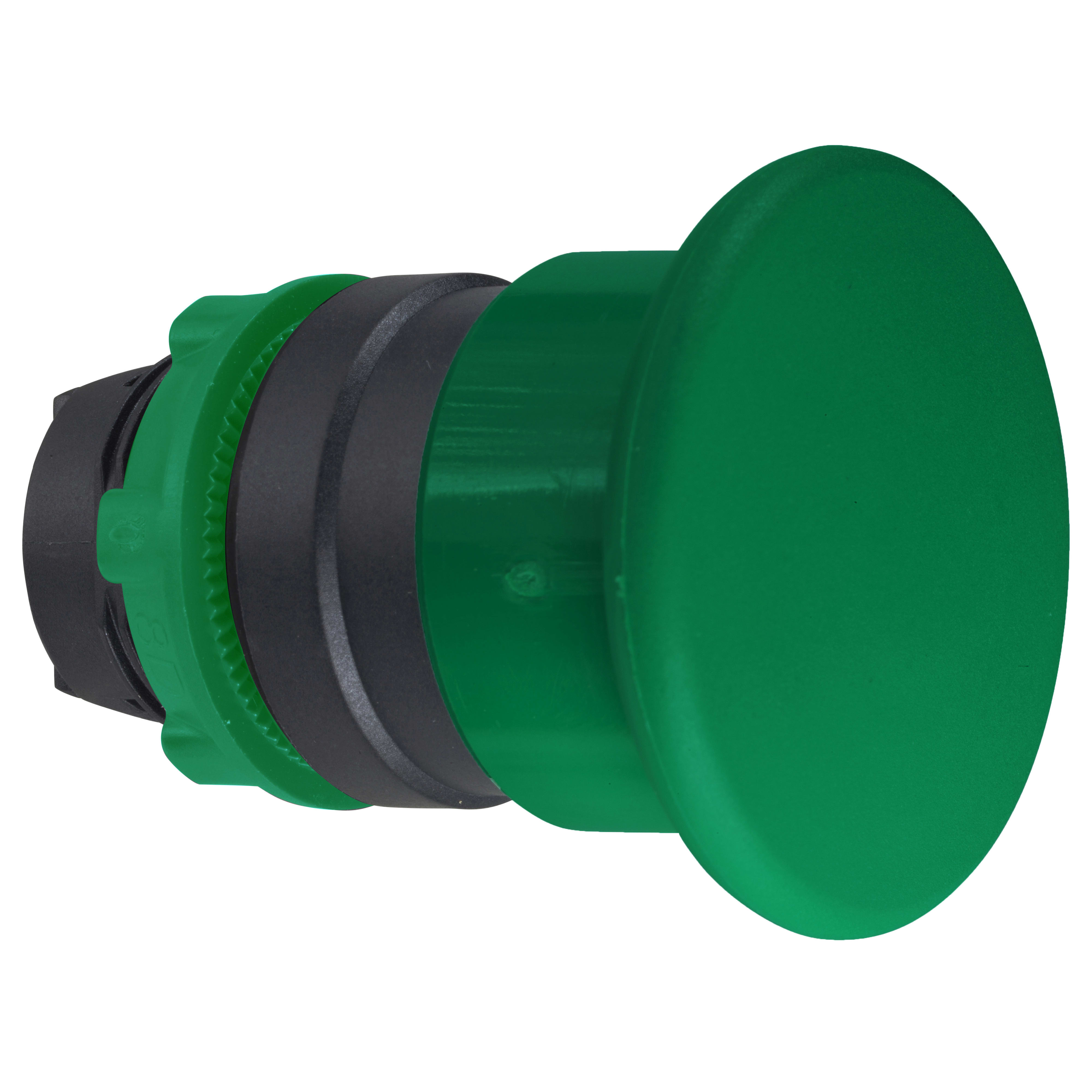 SCHNEIDER ELECTRIC - Testa pulsante Ø22 - ad impulso - verde - fungo Ø40 mm