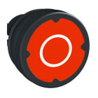 SCHNEIDER ELECTRIC - Testa pulsante - rosso - con etichetta