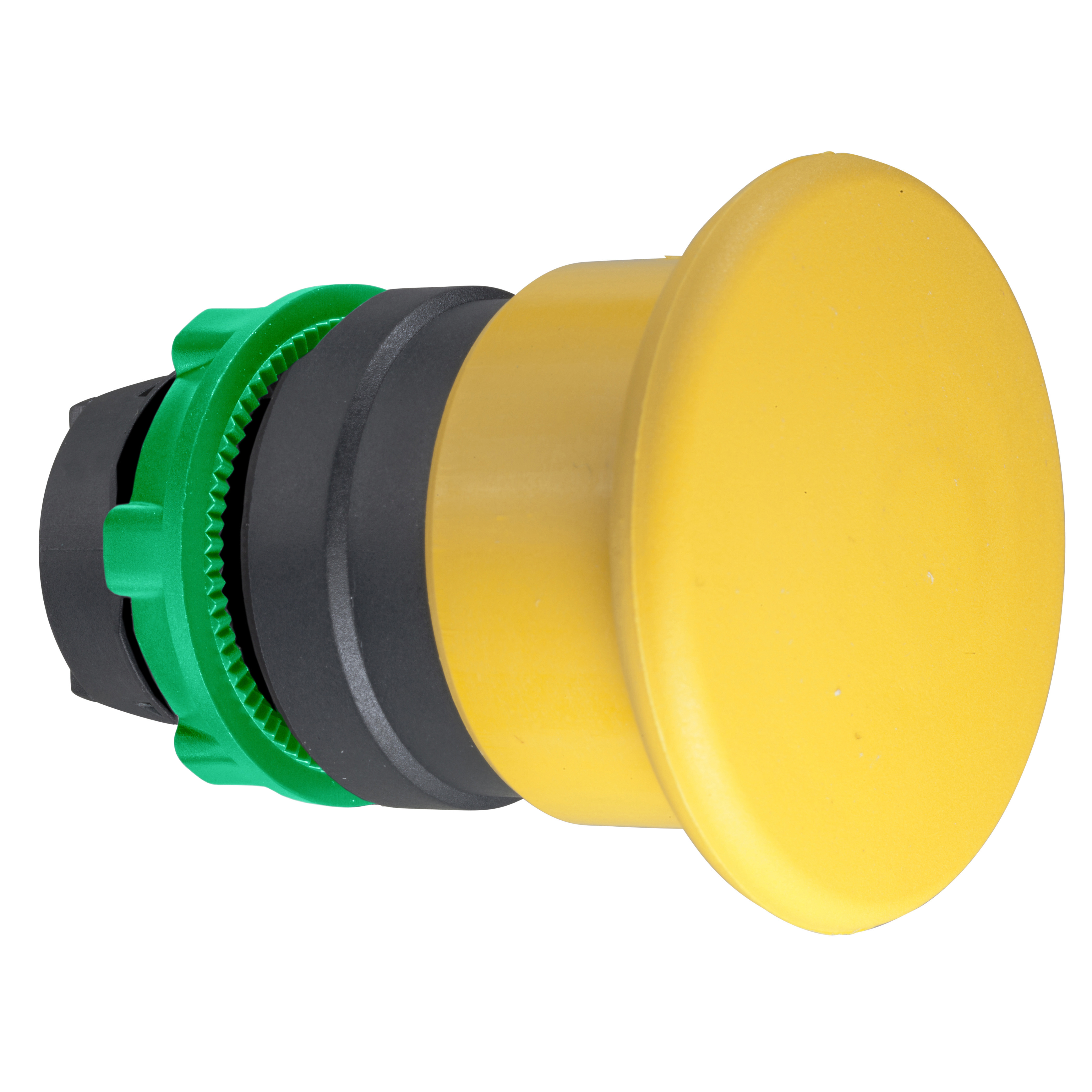 SCHNEIDER ELECTRIC - Testa pulsante Ø22 - ad impulso - gialla - fungo Ø40 mm
