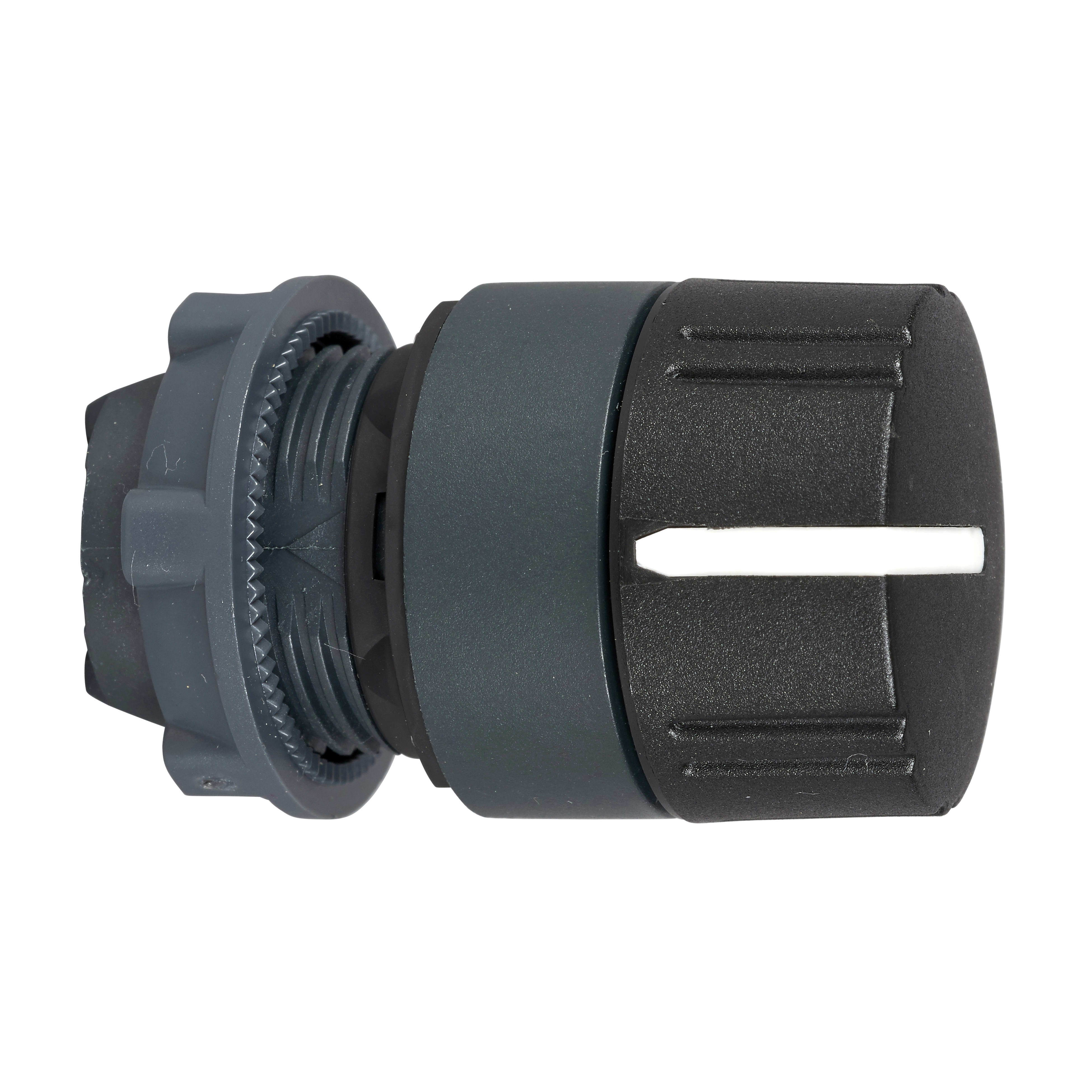 SCHNEIDER ELECTRIC - Testa selettore con rotella nera ZB5AD29