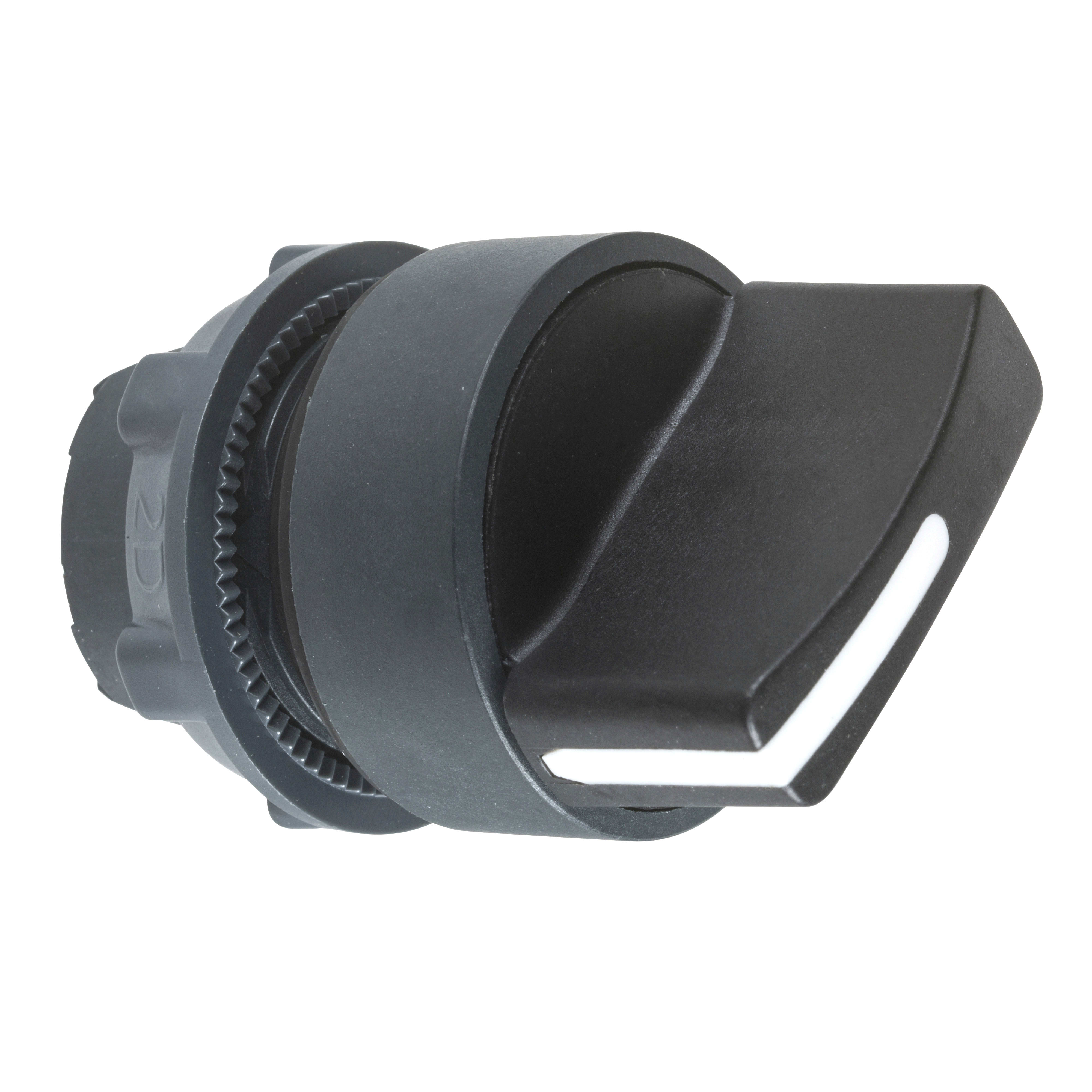 SCHNEIDER ELECTRIC - Testa selettore - 2 posizioni Ø22 - nero