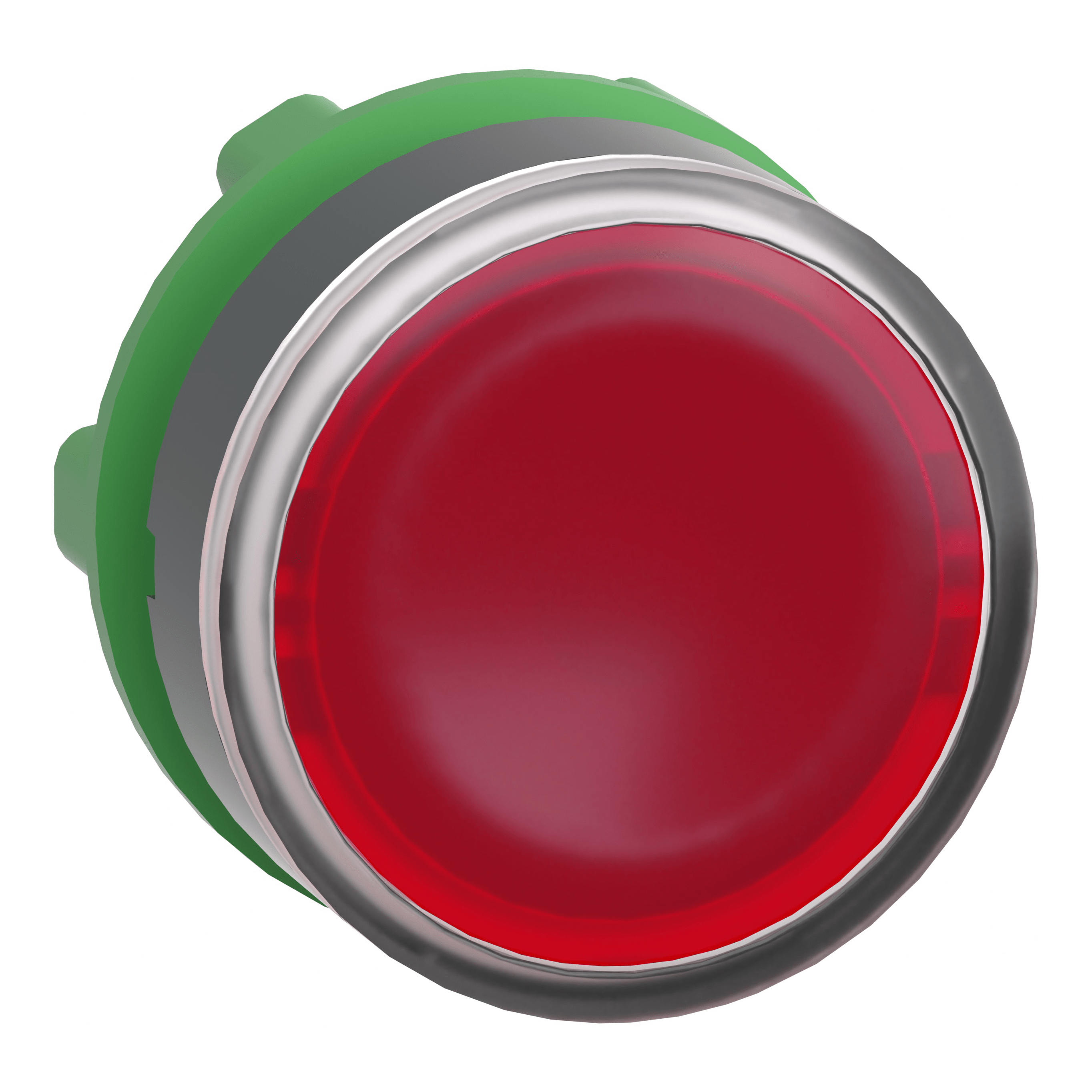 SCHNEIDER ELECTRIC - Testa pulsante luminoso Ø22 - rosso- per LED universale