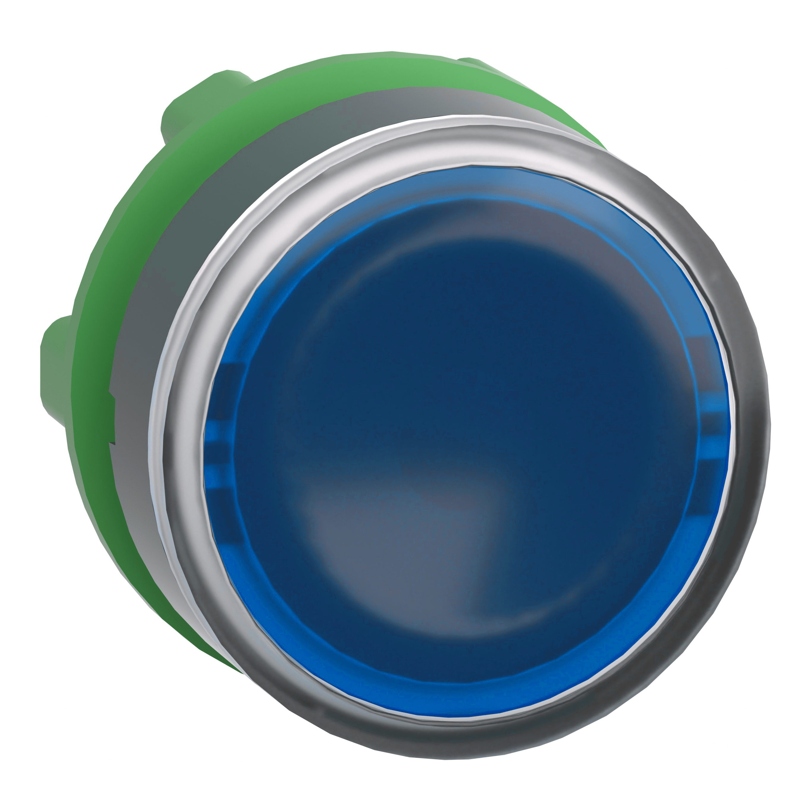 SCHNEIDER ELECTRIC - Testa pulsante luminoso Ø22 - blu- per LED universale ZB5AH063