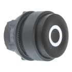 SCHNEIDER ELECTRIC - Testa pulsante Ø22 nero - sporgente - o ZB5AL232