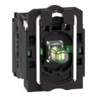 SCHNEIDER ELECTRIC - Corpo per pulsante luminoso Ø22 - LED universale 2NO- 24vac/dc