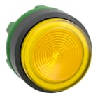 SCHNEIDER ELECTRIC - Testa pulsante luminoso giallo Ø22- per LED universale ZB5AW183S