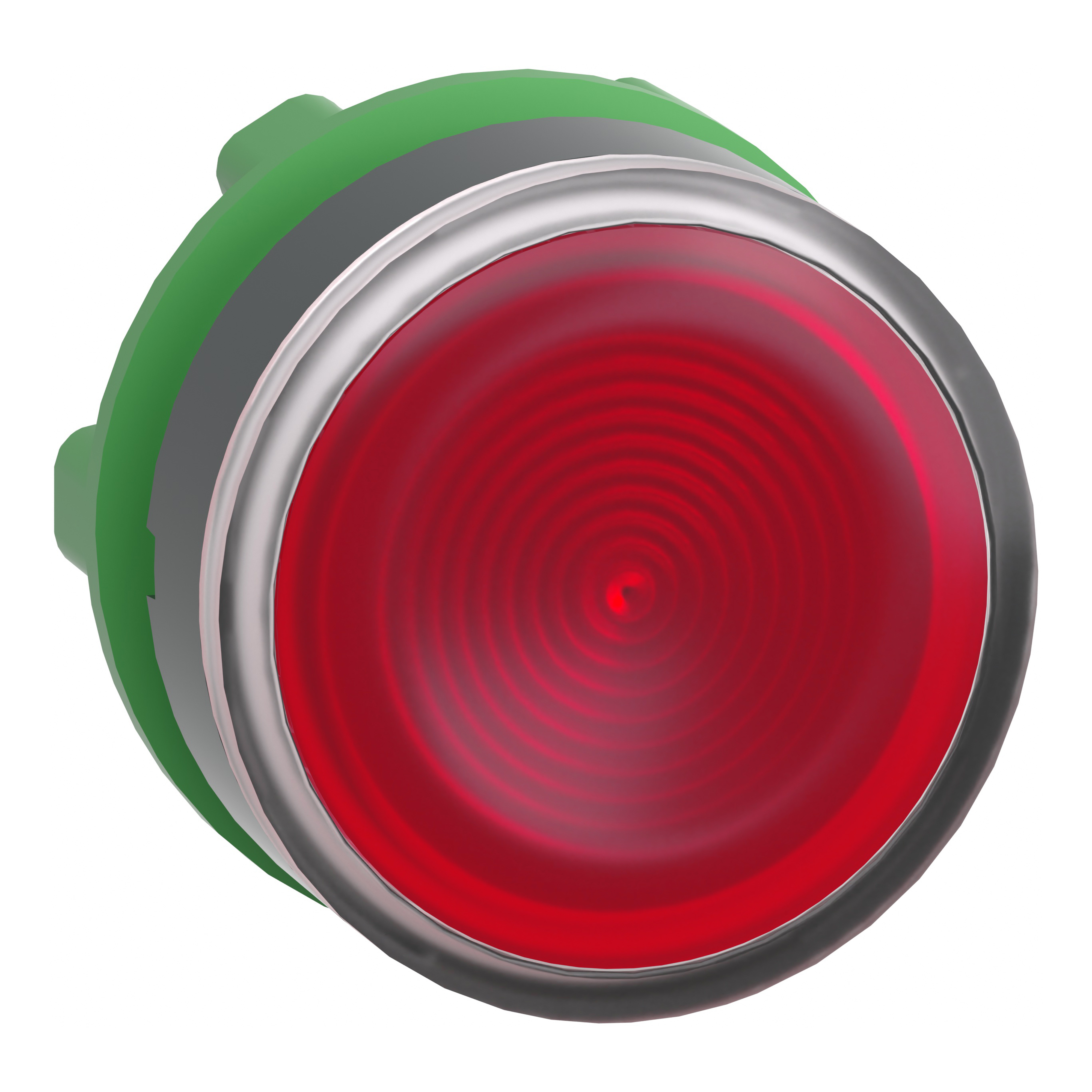 SCHNEIDER ELECTRIC - Testa pulsante luminoso Ø22 - rosso- per LED universale ZB5AW343S