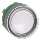 SCHNEIDER ELECTRIC - Testa pulsante luminoso Ø22 - bianco- per LED universale ZB5AW513