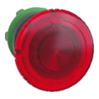 SCHNEIDER ELECTRIC - Testa pulsante a fungo Ø40 - sgancio a rotazione Ø22 - rosso- per LED universale