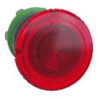 SCHNEIDER ELECTRIC - Testa pulsante a fungo Ø40 - sgancio a rotazione Ø22 - rosso- per LED universale