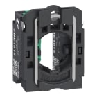 SCHNEIDER ELECTRIC - Corpo contatti, Harmony XB5, contatto singolo, con base di fissaggio, plastica, 2NO, contatti Push-in ZB5AZ1035