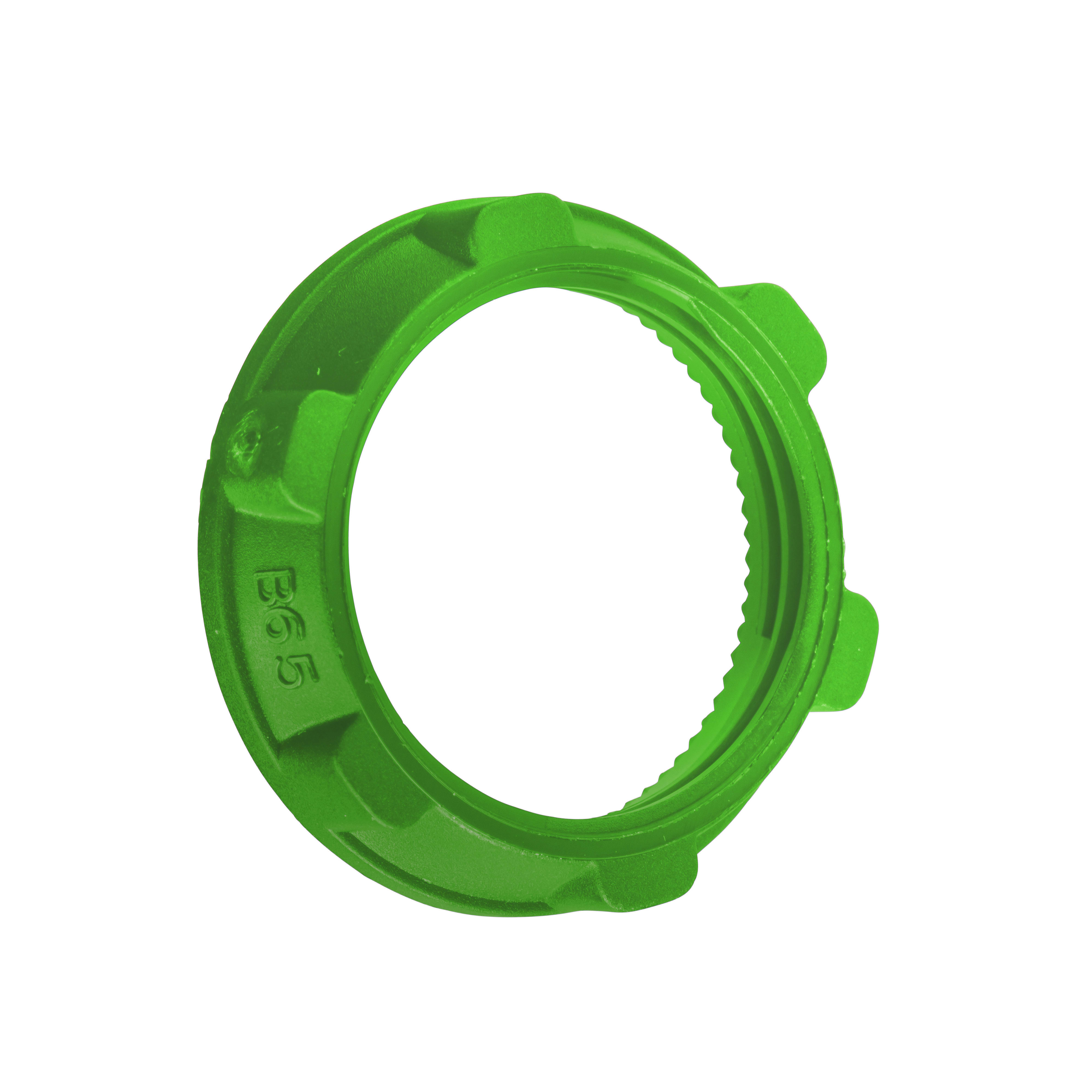 SCHNEIDER ELECTRIC - Ghiera di fissaggio, Harmony XB5, plastica Ø22 mm per testa filopannello, verde