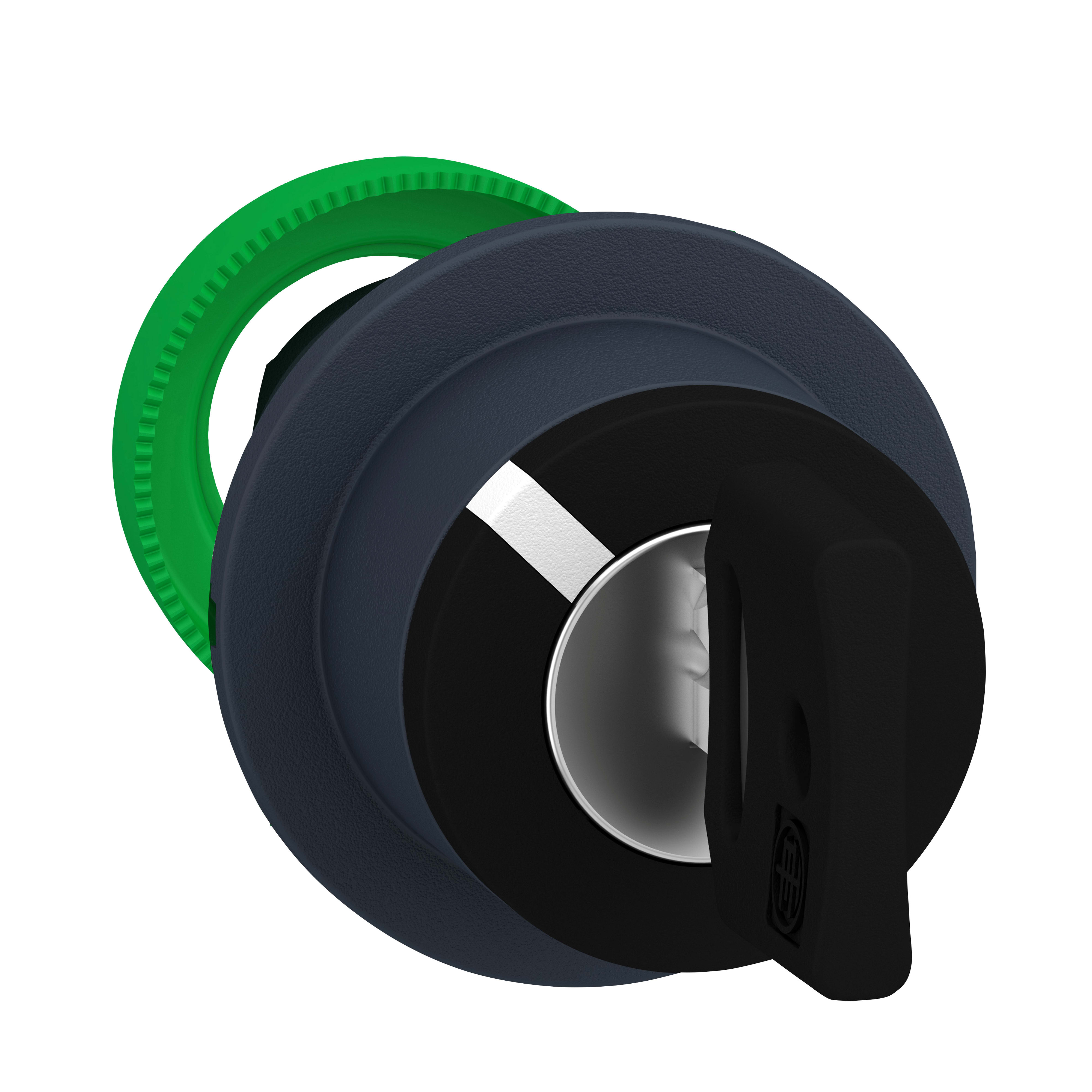 SCHNEIDER ELECTRIC - Testa selettore a chiave, Harmony XB5, filopannello, chiave  8D1 2 posizioni fisse, 30mm, estrazione a sinistra