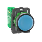 SCHNEIDER ELECTRIC - Pulsante trasmettitore completo ZB5R, capsula blu