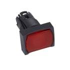 SCHNEIDER ELECTRIC - Testa pulsante luminoso rettangolare Ø16 - filoghiera - rosso