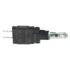 SCHNEIDER ELECTRIC - Corpo lampada spia - ZB6 - LED integrato arancio - 230-240 V