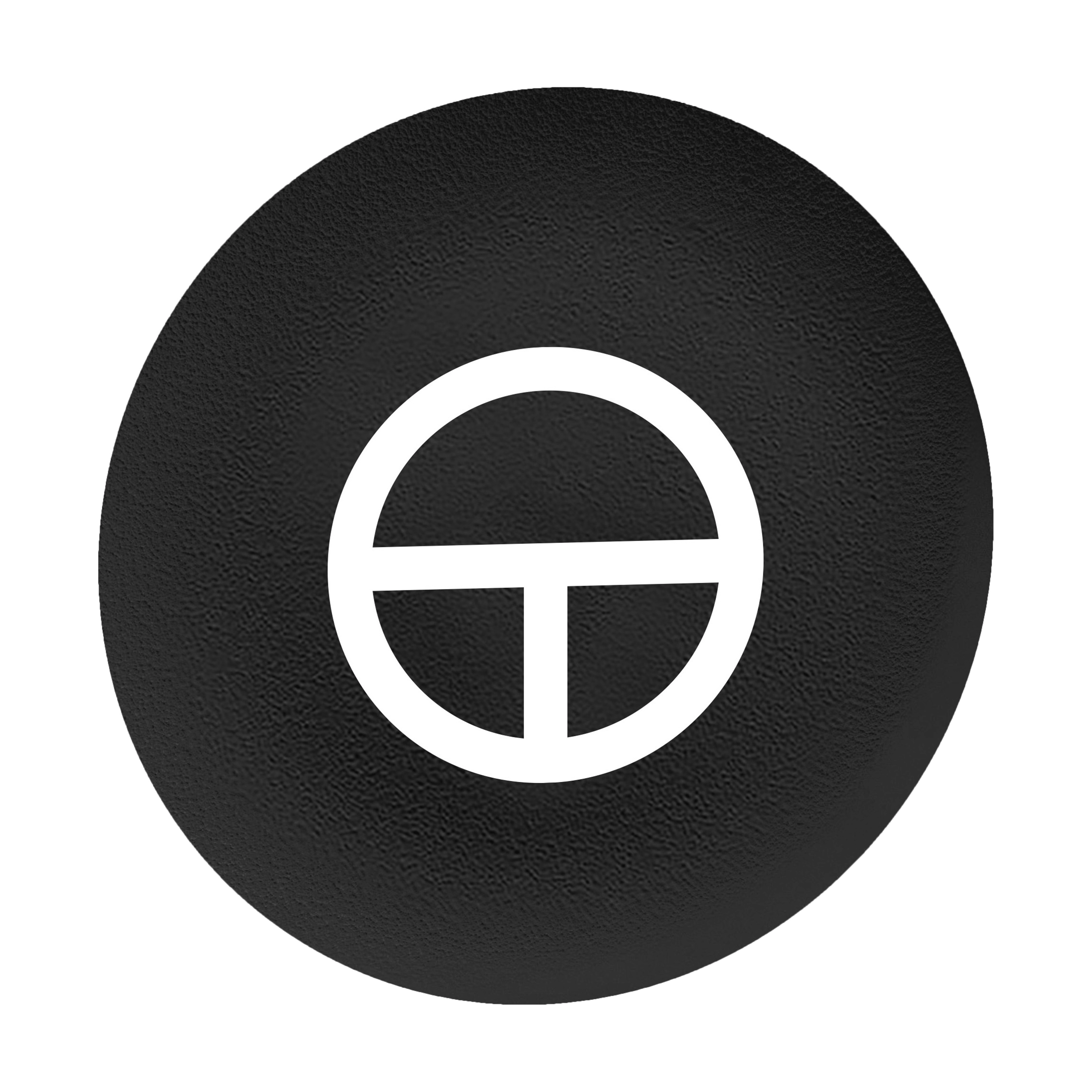 SCHNEIDER ELECTRIC - Capsula nera "T" per testa pulsante filopannello Ø30 ZBAF245