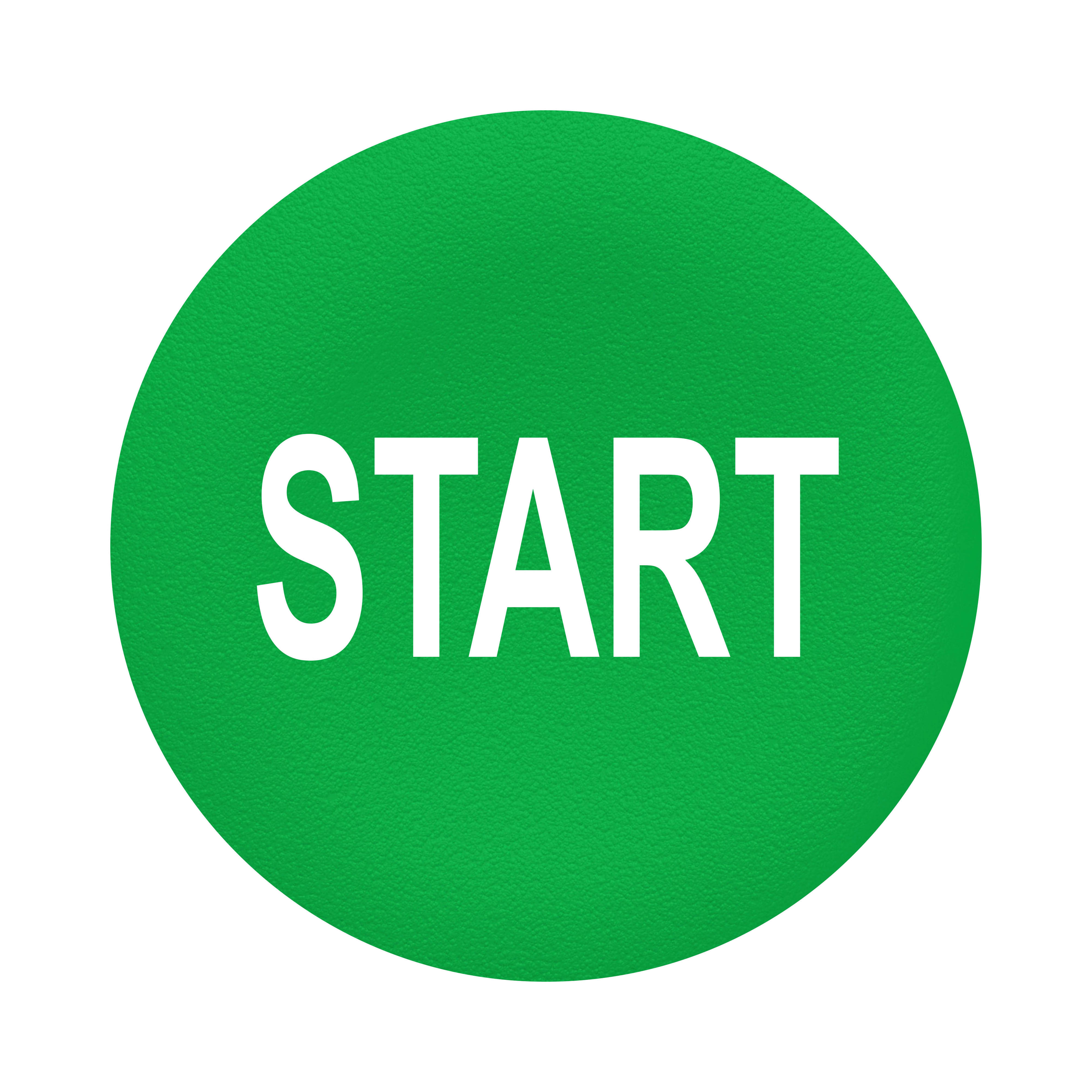 SCHNEIDER ELECTRIC - Harmony XB4, Harmony XB5, capsula verde, con marcatura "START",per testa filopannello Ø30 ZBAF333