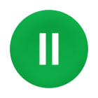 SCHNEIDER ELECTRIC - Capsula verde "II" per testa pulsante filopannello Ø30 ZBAF336