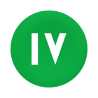 SCHNEIDER ELECTRIC - Capsula verde "IV" per testa pulsante filopannello Ø30 ZBAF338