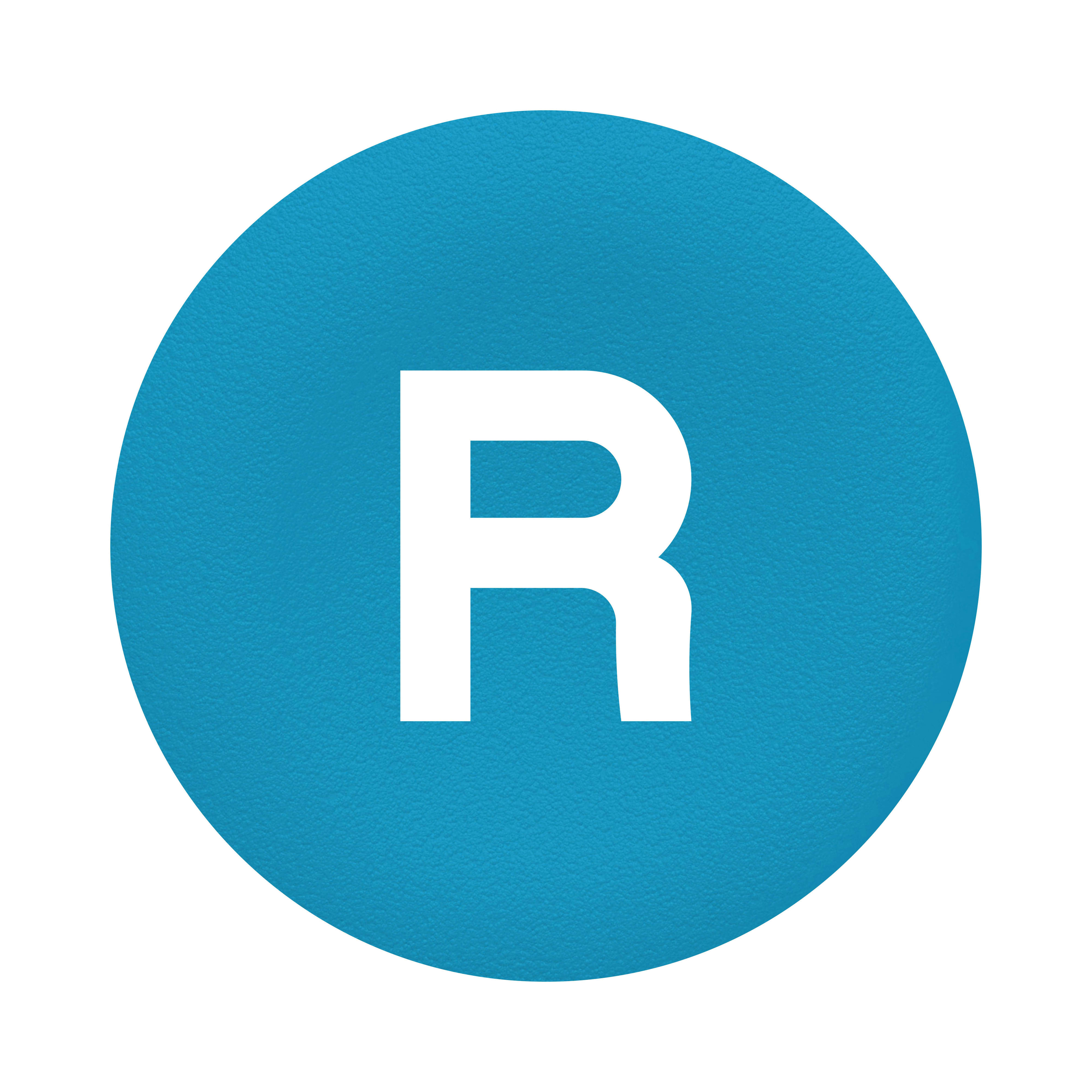 SCHNEIDER ELECTRIC - Capsula blu "R" per testa pulsante filopannello Ø30