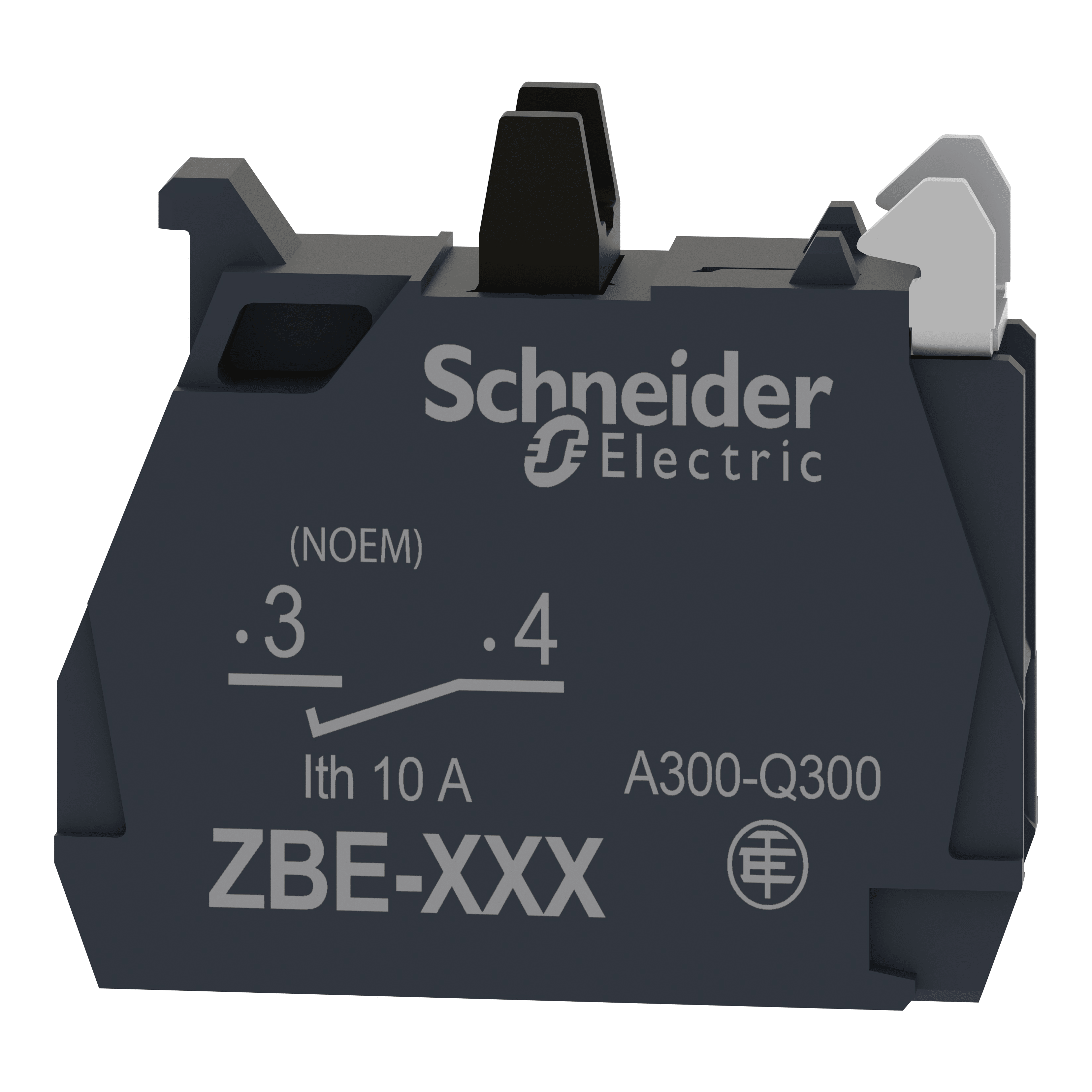 SCHNEIDER ELECTRIC - Elemento di contatto - ZBE Ø22 - 1NO - dorato protetto contro le polveri