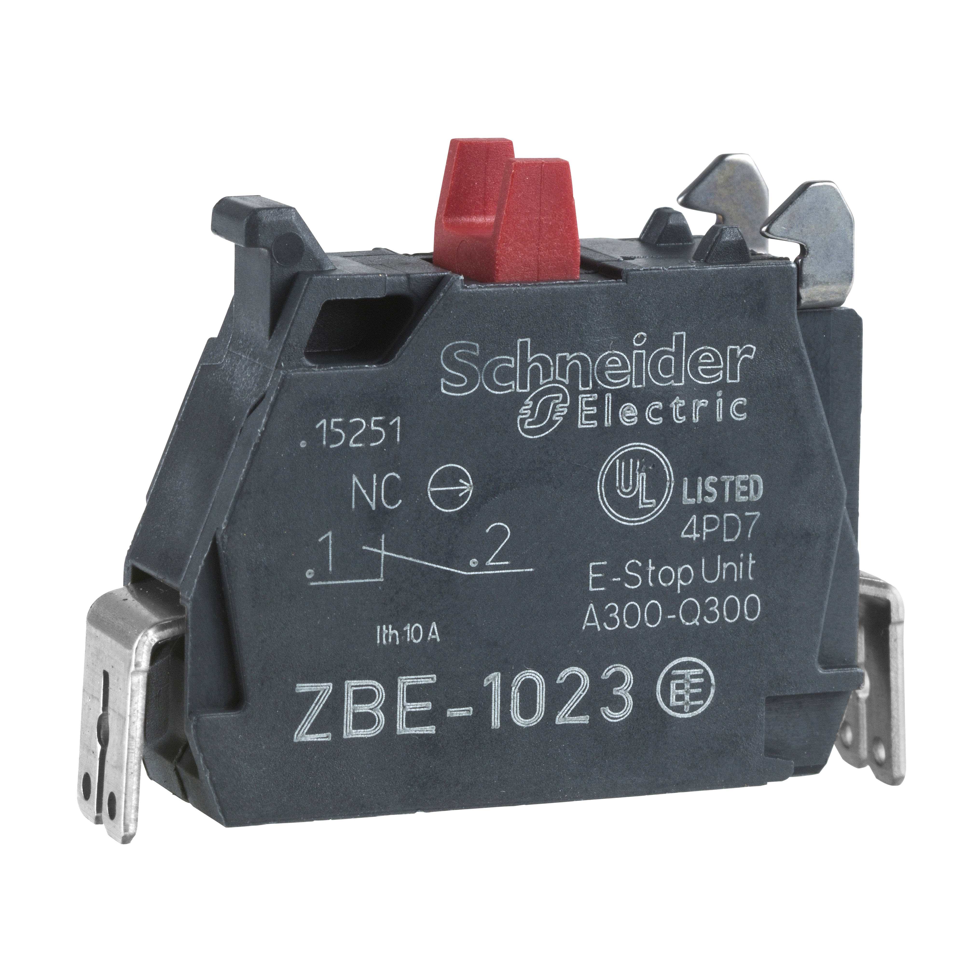 SCHNEIDER ELECTRIC - Elemento di contatto - ZBE Ø22 - 1NC