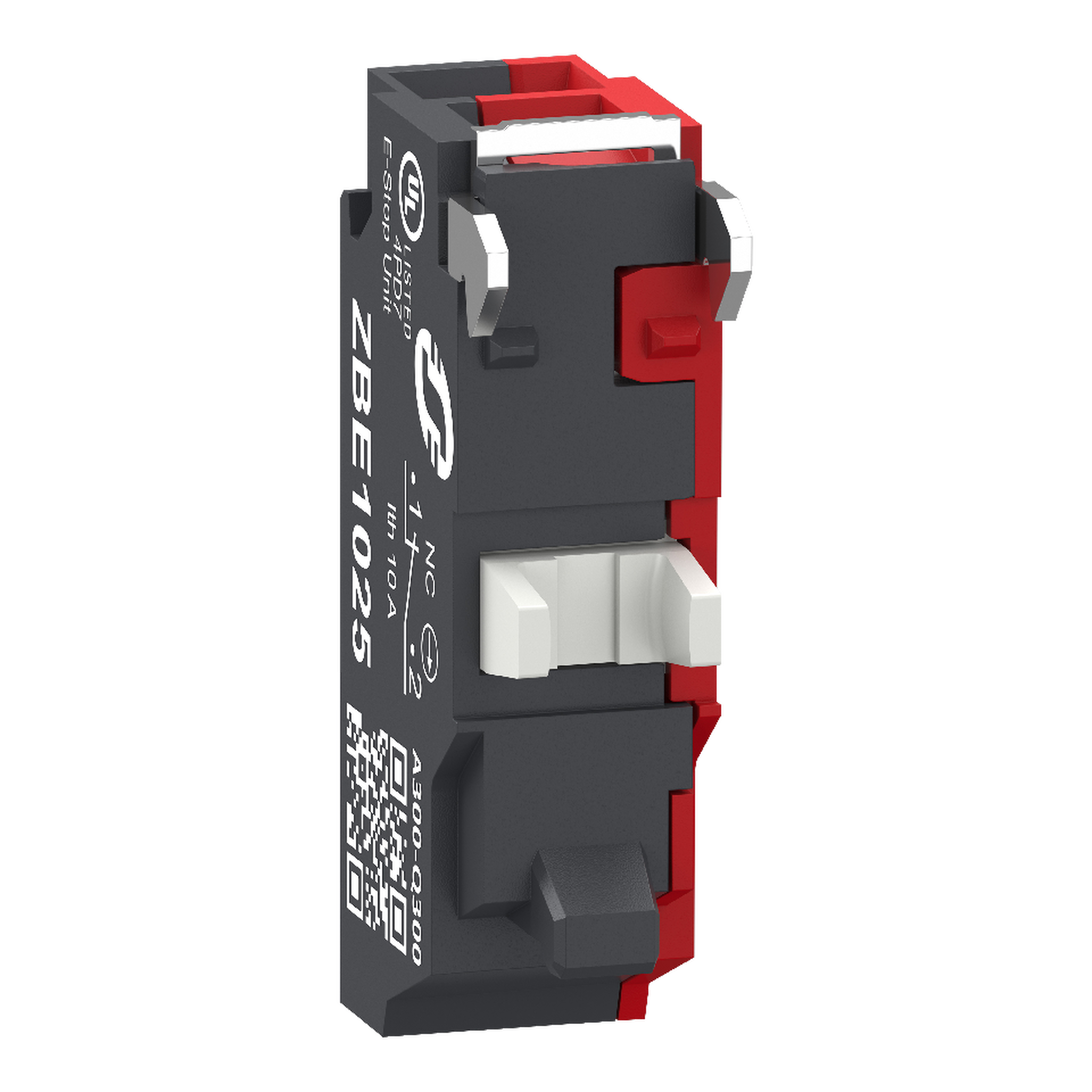 SCHNEIDER ELECTRIC - Elemento di contatto singolo, Harmony XB4, Hamony XB5, lega d'argento, contatti Push-in, 1 NC ZBE1025