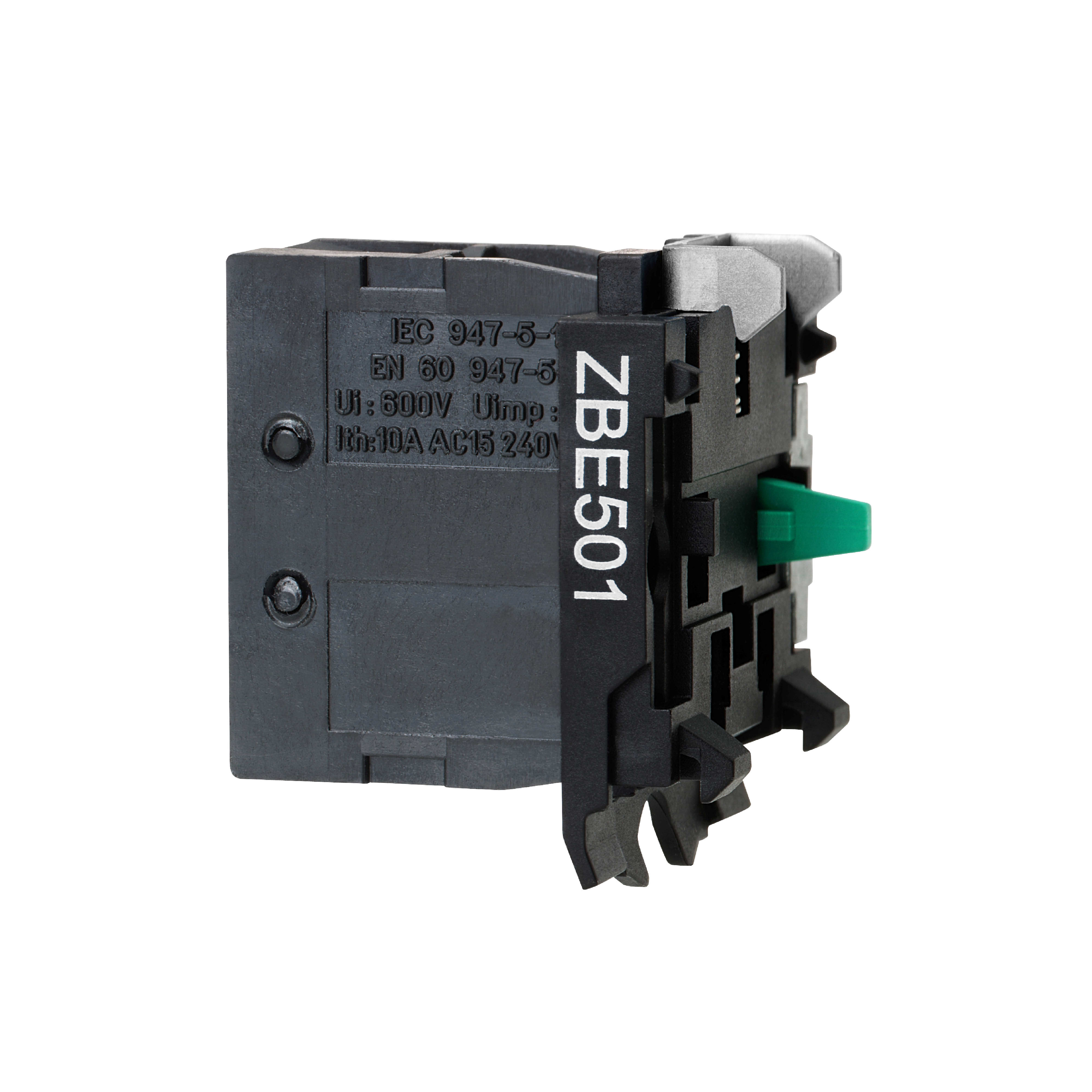 SCHNEIDER ELECTRIC - Elemento di contatto - ZBEØ22 - 1NO ZBE501