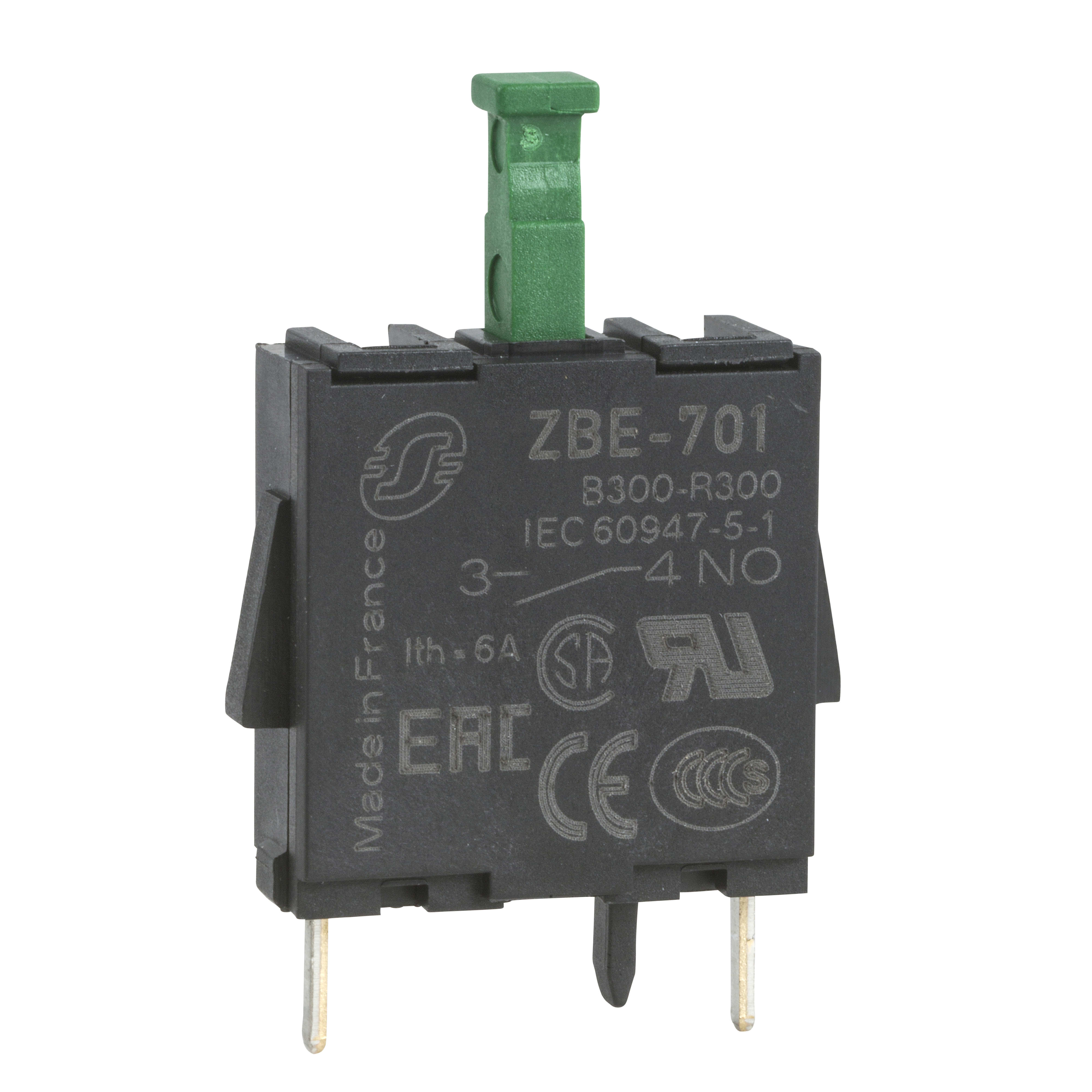 SCHNEIDER ELECTRIC - Elemento di contatto - ZBE Ø22 - 1NO