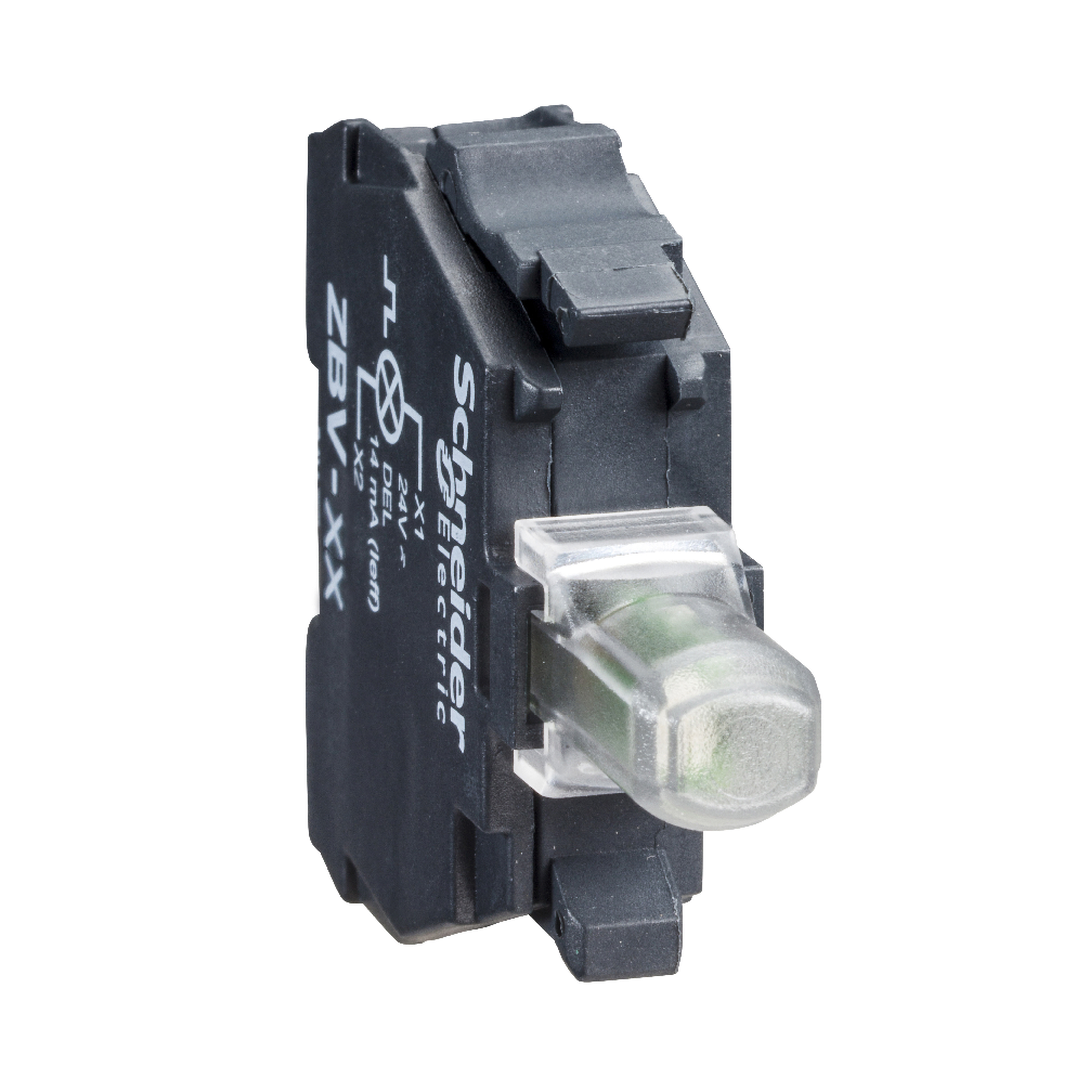 SCHNEIDER ELECTRIC - Elemento luminoso- Ø22 - LED universale lampeggiante- 24 Vac/dc a vite