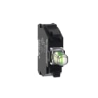 SCHNEIDER ELECTRIC - Elemento luminoso - Harmony XB4 XB5 - diametro 22mm - LED universale - bianco - 24 V AC DC morsetto a vite