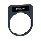 SCHNEIDER ELECTRIC - Porta etichetta+etichetta 'MARCHE'