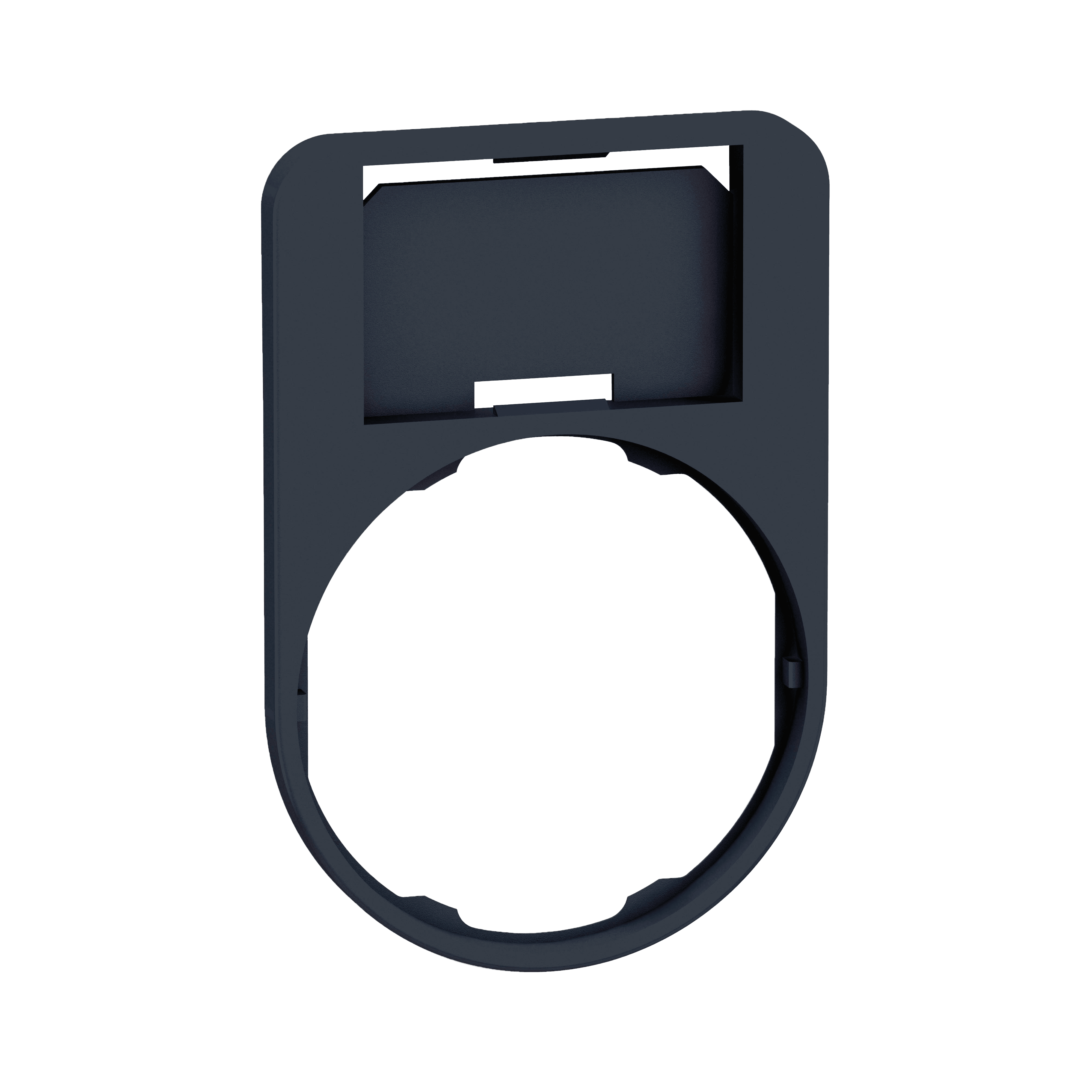 SCHNEIDER ELECTRIC - Portaetichetta per teste filopannello Ø30 senza etichetta