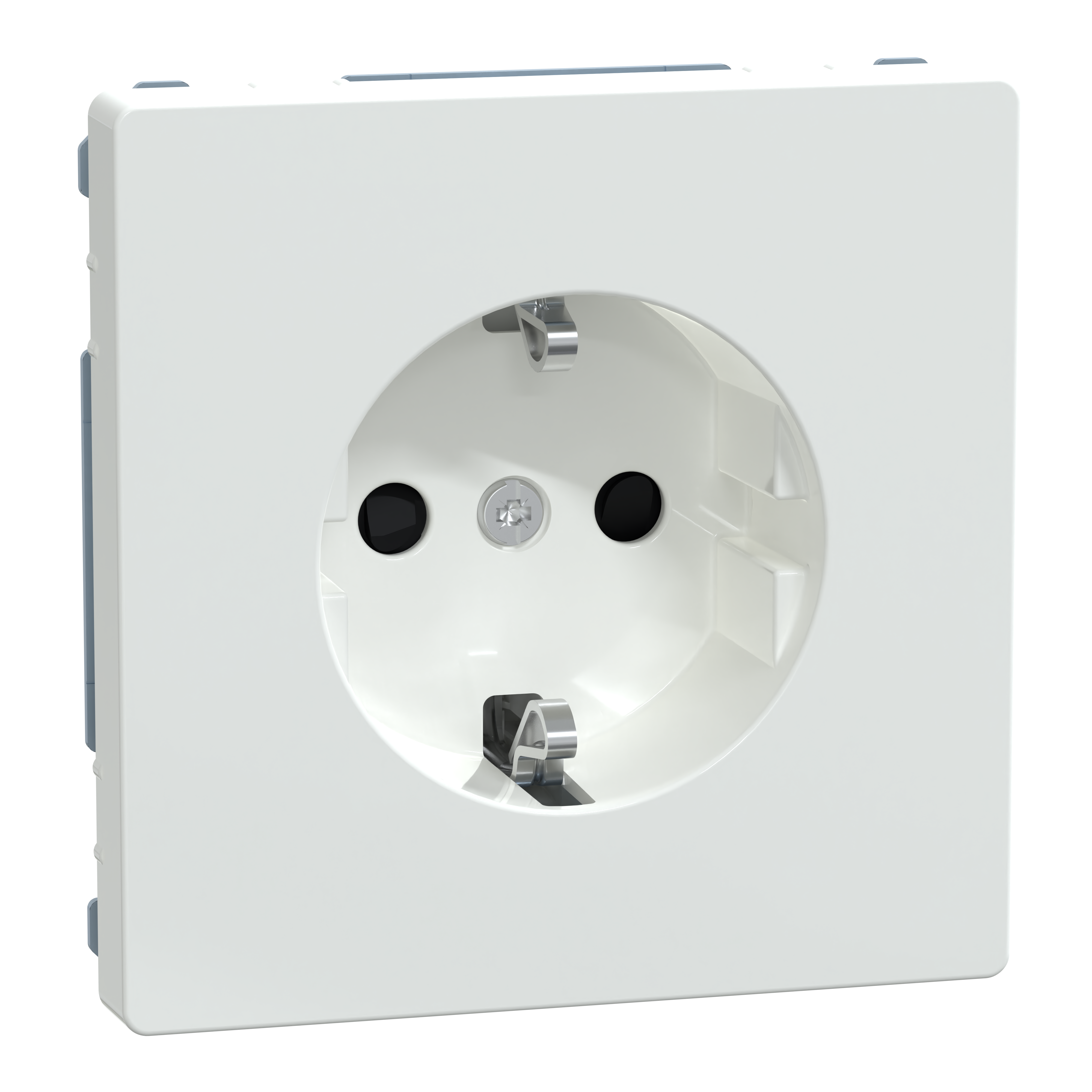 SCHNEIDER ELECTRIC - Prese SCHUKO, protezione, senza vite, bianco loto, System Design MTN2300-6035